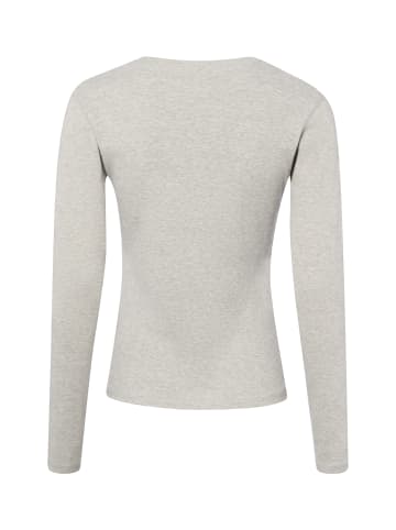 Marie Lund Langarmshirt in hellgrau - 0006