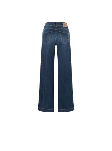 MAC HOSEN Jeans Rich Palazzo in dark stone