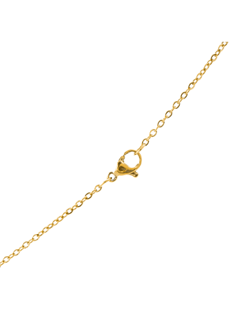 Luxenter Halskette Sanem mit 18 Karat Gelbgold-Finish – SANEM