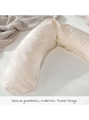 Theraline Stillkissen Das Original mit Polyesterhohlfaser-Füllung in beige