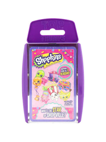 Winning Moves Top Trumps - Shopkins (englisch) Kartenspiel Quartett Kinderspiel in bunt