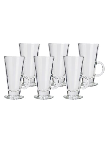 Stölzle 6er Set Latte Macchiato Gläser V-Shape 265 ml transparent in transparent