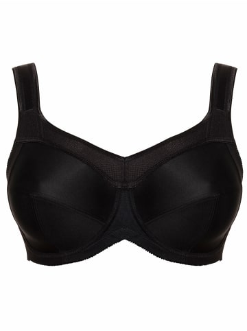 Ulla Dessous Sport BH ohne Bügel Kate in schwarz