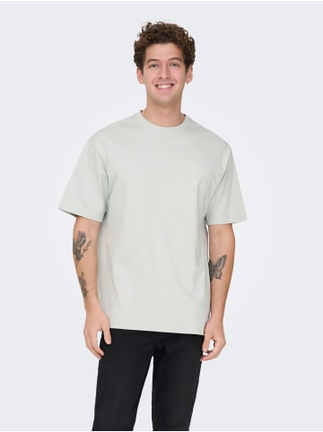 ONLY & SONS T-shirt in Mirage Gray 1