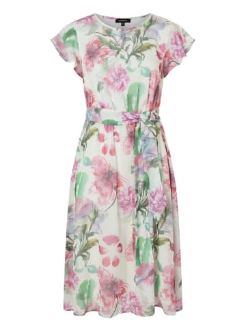 More & More Chiffonblumenkleid in flower painting print