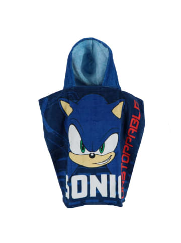 Sonic Poncho Weicher Kinder-Kapuzenponcho