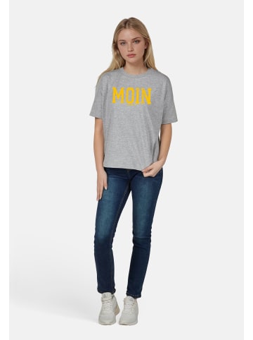 Salzhaut Shirt LEEV-MOIN in Grey Melange