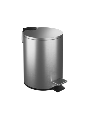 relaxdays Kosmetikeimer in Silber - 3 Liter