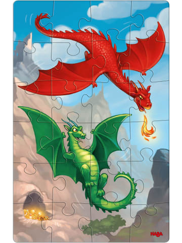 HABA Sales GmbH & Co.KG Puzzles Drachen 2 x 24 Teile