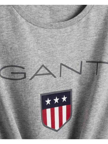 Gant T-Shirt 1er Pack in Grau