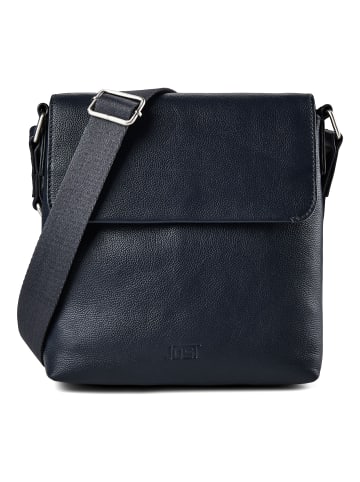 Jost Lysa Umhängetasche S Leder 21 cm in navy