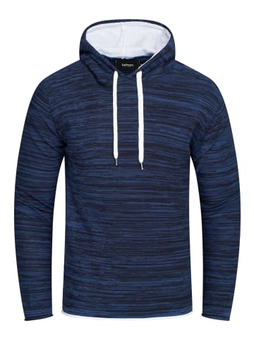 behype Kapuzensweatshirt NATHANAEL in Indigo