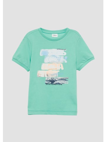 s.Oliver T-Shirt in 6602_türkis