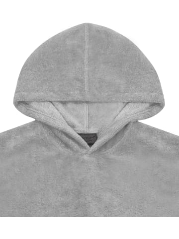 normani Baby langarm Badeponcho Pichilemu in Grau