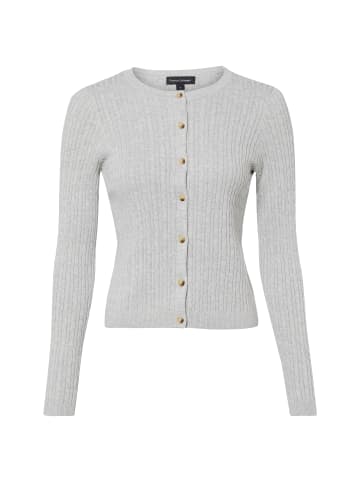 Franco Callegari Strickjacke in hellgrau - 0002