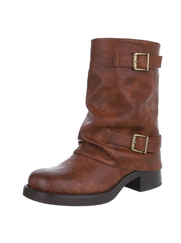 Ital-Design High Heel in Camel
