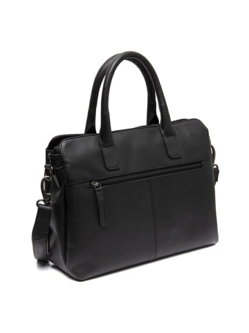 The Chesterfield Brand Valmonte Schultertasche Leder 32 cm in black