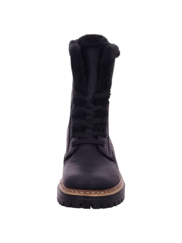 rieker Damenschnürrstiefel warm flach 7262500 726 in  Schwarz