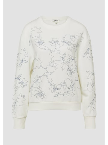 s.Oliver Sweatshirt in 02B5_creme