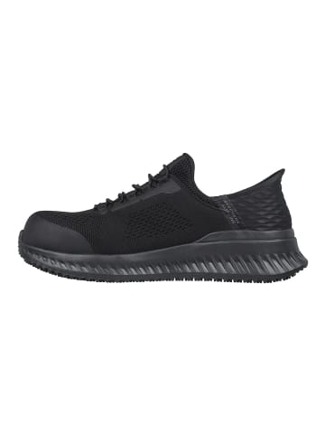 Skechers Sicherheitshalbschuh TILIDO - FLETCHIT SLIP-INS  in schwarz