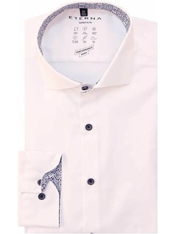 Eterna Langarm FreizeitHemd für Herren in weiss
