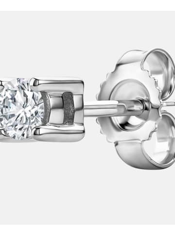 Diamant L'éternel Ohrringe aus 585 Weißgold mit 0.2 Karat Diamant