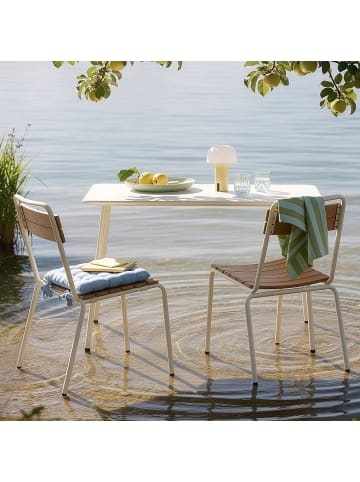 Butlers Gartenmöbel-Set JUNTO 3-tlg. in Weiß