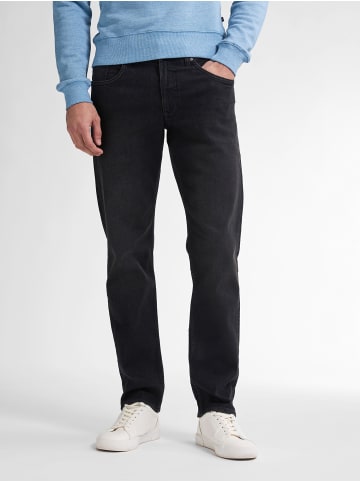 Petrol Industries Tallis Tapered Fit Jeans Palmfront in Schwarz
