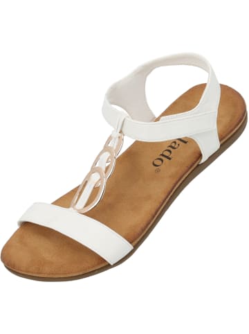 Palado Riemchensandalen Uleto in Weiß
