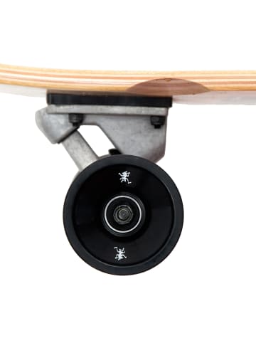 Apollo Kicktail TM Longboard " Hawaiian Wulff 42 Zoll " in holz/schwarz
