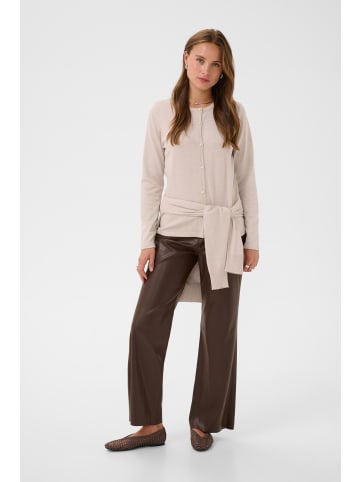 SAINT TROPEZ Strickjacke JemmaSZ Gerade Passform in Gray Morn Melange