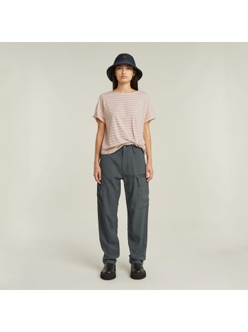 G-Star Raw T-Shirt in lt chalk-liquid pink stripe