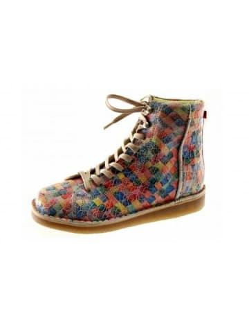 GRÜNBEIN Schnür-Stiefeletten für Damen in rosa