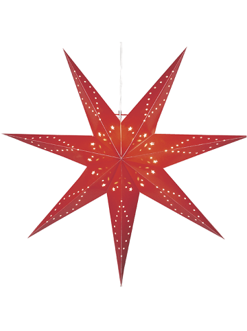 STAR Trading Papierstern ,Katabo', rot, groß, Ø 100cm