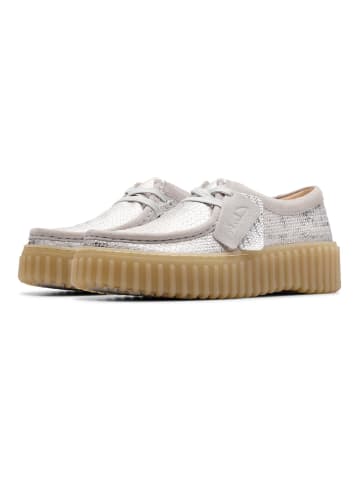 Clarks Halbschuhe in Silber
