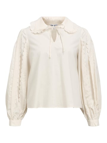 Object Bluse in White Sand