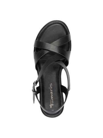 Tamaris Sandale in BLACK