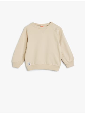 KOTON Sweatshirt in Ekru