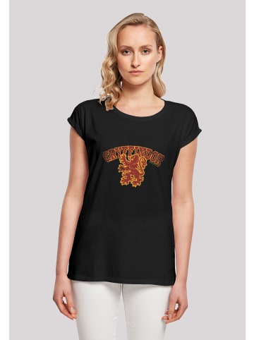 F4NT4STIC T-Shirt Harry Potter Gryffindor Sport Emblem in schwarz
