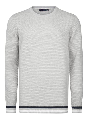 Felix Hardy Rundhals Baumwollpullover in Grau