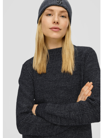 s.Oliver Strickpullover langarm in Blau
