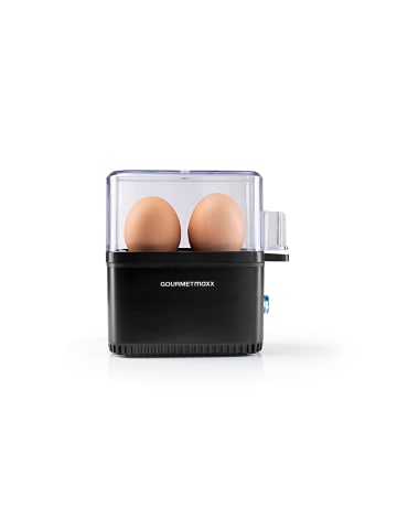 Gourmet Maxx Eierkocher Kompakt 2.0 250W schwarz matt Schwarz