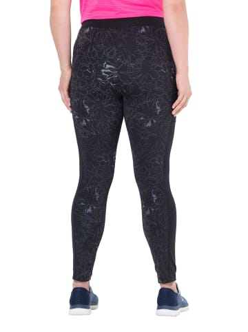 Ulla Popken Leggings in schwarz