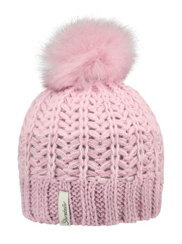 Sterntaler Strickmütze Farbverlauf in rosa
