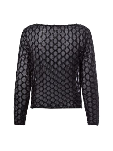 Vila Langarmshirt VIZalma in schwarz