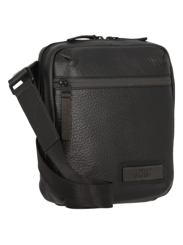 Jost Stockholm XS Umhängetasche Leder 18 cm in schwarz