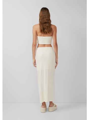 QS T-Shirt Bustier in 0808_helles sand