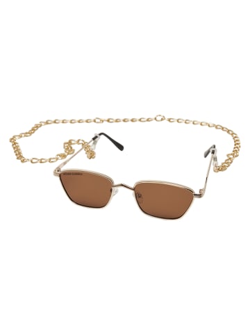 Urban Classics Glasses in gold/brown