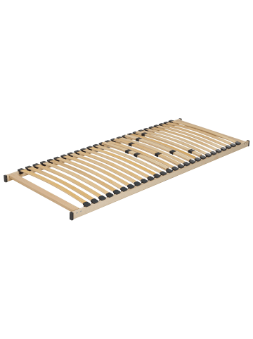 Beliani Lattenrahmen VOUZIERS in Braun - (W) 80 x (H) 9 x (L) 196 cm