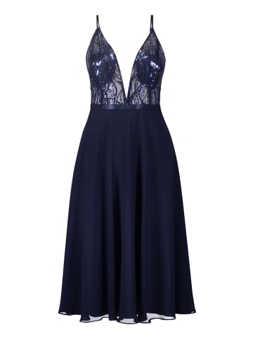 Vera Mont Cocktailkleid im Glitzer-Look in Night Sky